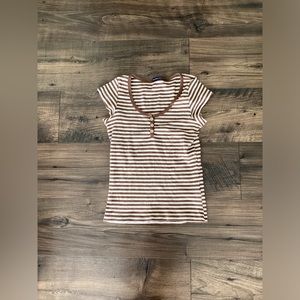 EUC Brandy Melville striped tee Size: Women’s small